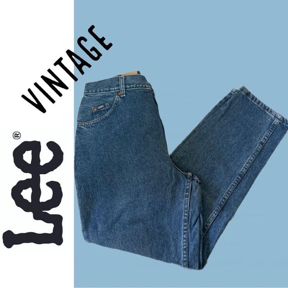 Lee Original Vintage LOT OF‎ 6 High Rise Relaxed Fit Jeans - Size 12 Short - Picture 1 of 4